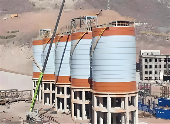 利国镇高架钢板仓